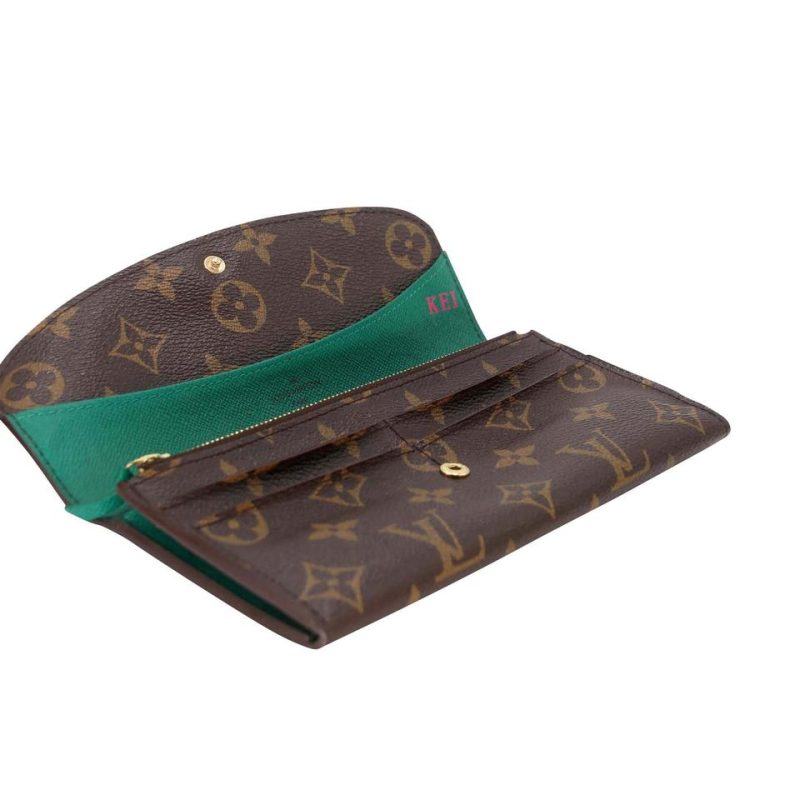 Louis Vuitton Long Monogram LV Emily Luxury Rouge Wallet LV-0619N-0005 - Image 7