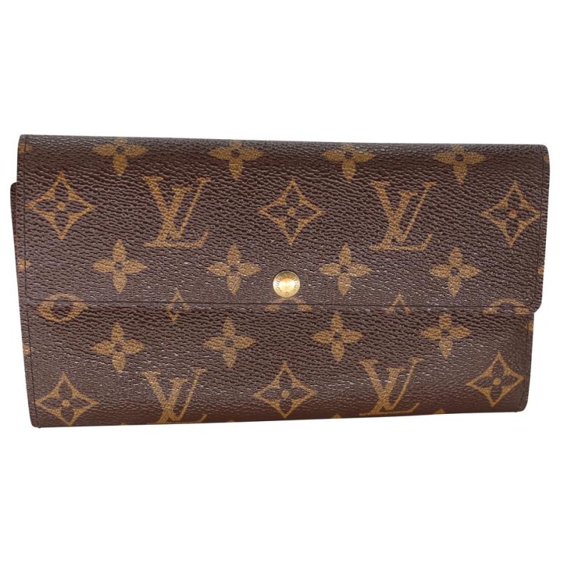 Louis Vuitton Monogram Sarah GM Long Wallet LV-1203P-0009 - Image 9