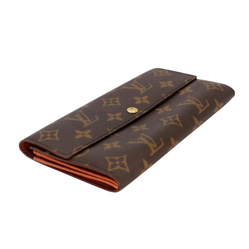 Louis Vuitton Monogram Sarah GM Long Wallet LV-1203P-0009 - Image 4