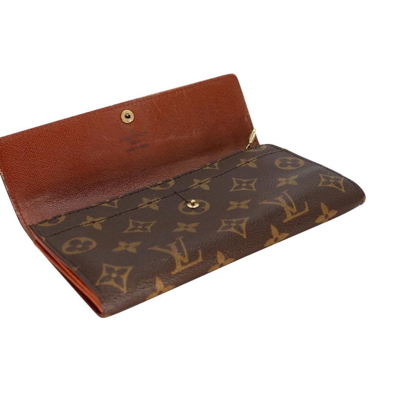 Louis Vuitton Monogram Sarah GM Long Wallet LV-1203P-0009 - Image 6