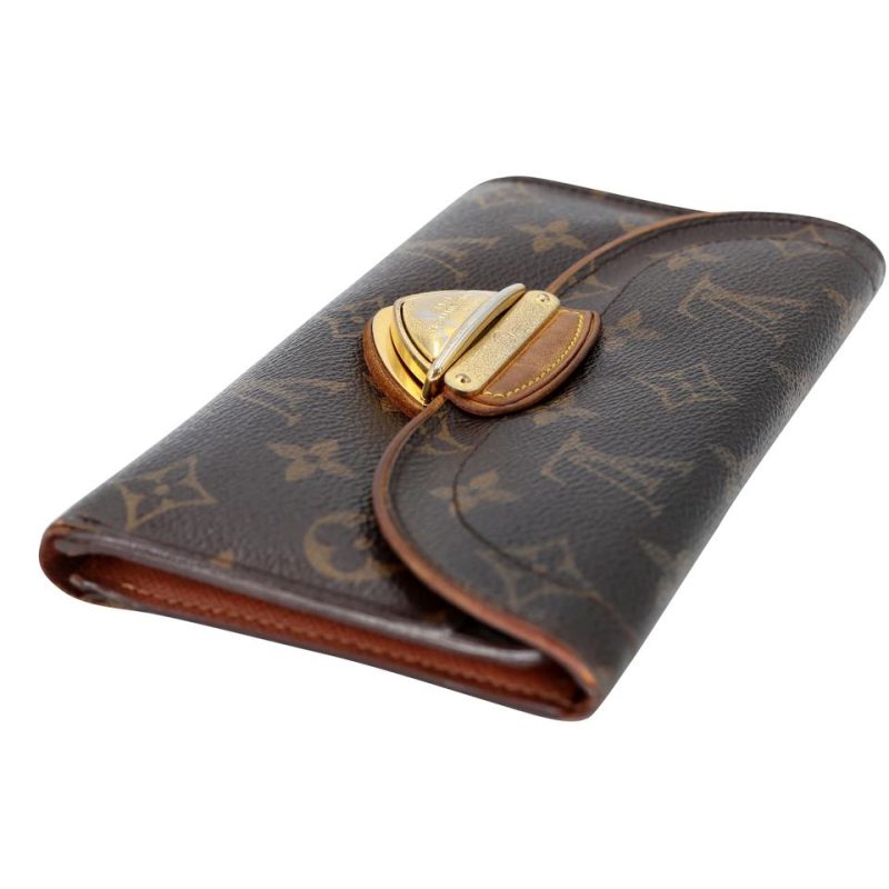 Louis Vuitton Monogram Coated Canvas GM Eugenie Wallet LV-W0209N-0010 - Image 4