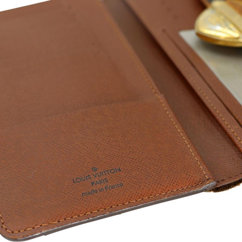Louis Vuitton Monogram Coated Canvas GM Eugenie Wallet LV-W0209N-0010 - Image 9