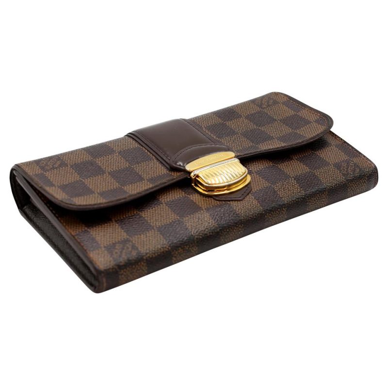 Louis Vuitton Sistina Damier Ebene GM Wallet LV-W1217P-0007 - Image 3