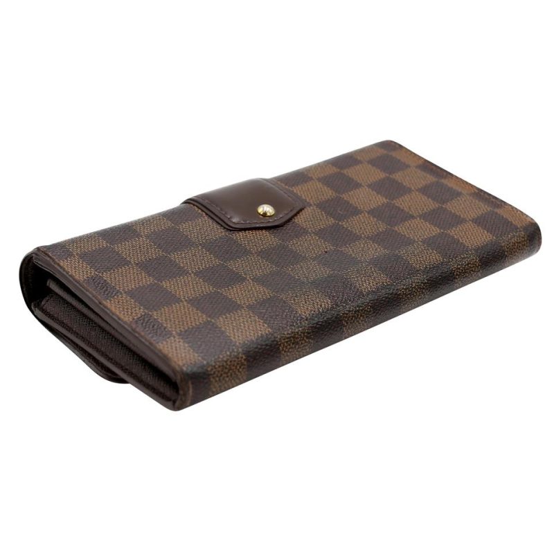Louis Vuitton Sistina Damier Ebene GM Wallet LV-W1217P-0007 - Image 4