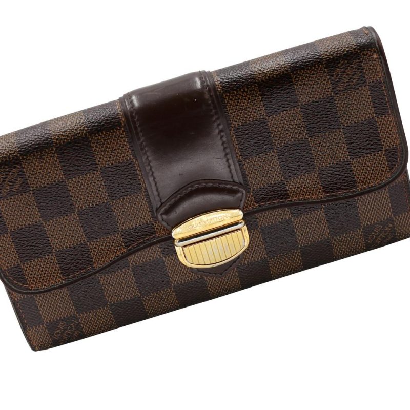 Louis Vuitton Sistina Damier Ebene GM Wallet LV-W1217P-0007 - Image 5