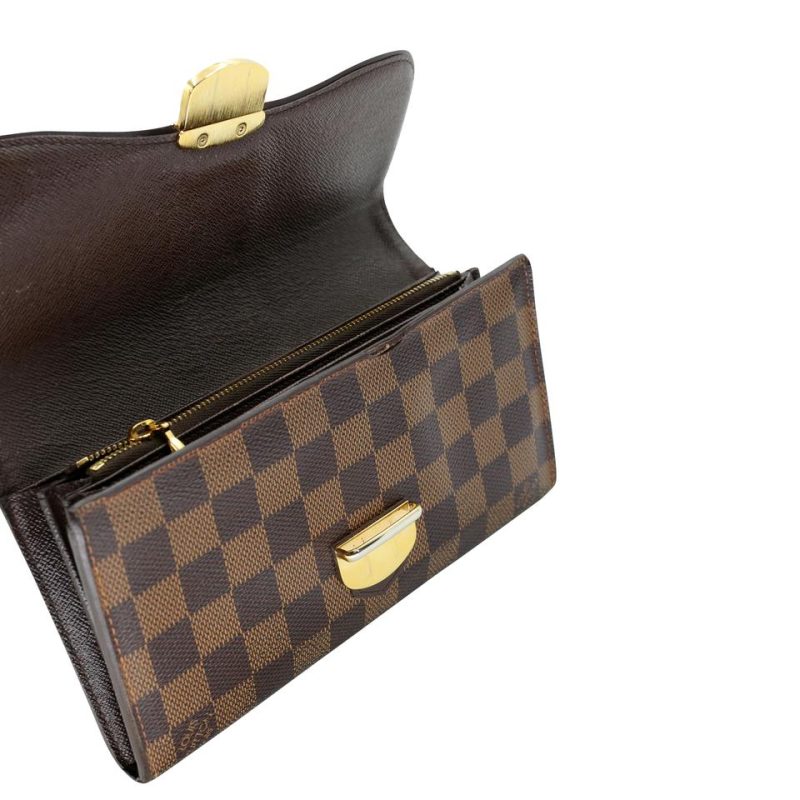 Louis Vuitton Sistina Damier Ebene GM Wallet LV-W1217P-0007 - Image 7