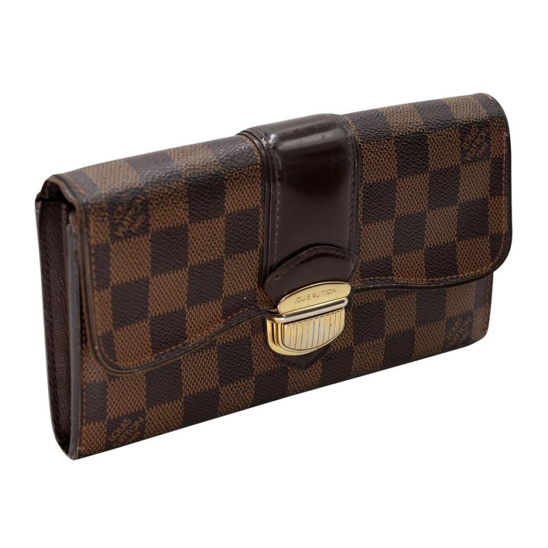Louis Vuitton Sistina Damier Ebene GM Wallet LV-W0107P-0002 - Image 3