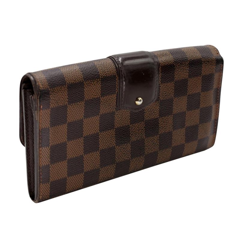 Louis Vuitton Sistina Damier Ebene GM Wallet LV-W0107P-0002 - Image 4