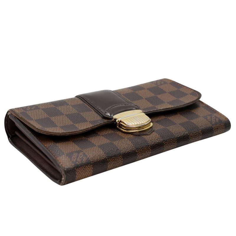 Louis Vuitton Sistina Damier Ebene GM Wallet LV-W0107P-0002 - Image 5