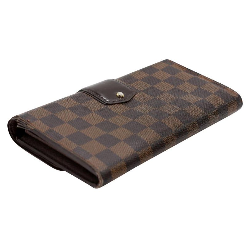 Louis Vuitton Sistina Damier Ebene GM Wallet LV-W0107P-0002 - Image 6