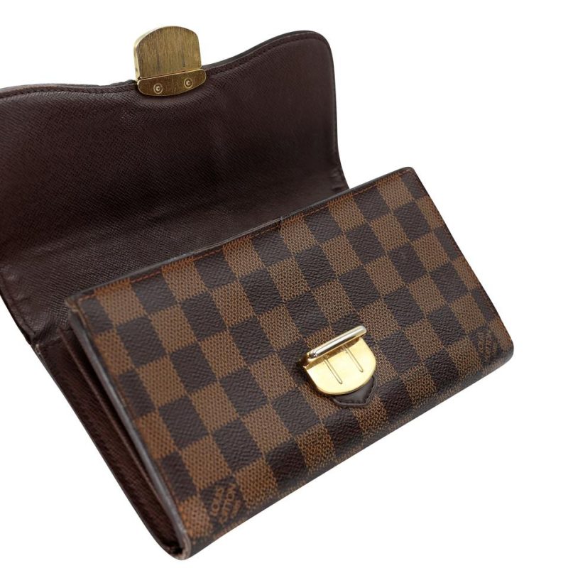 Louis Vuitton Sistina Damier Ebene GM Wallet LV-W0107P-0002 - Image 8