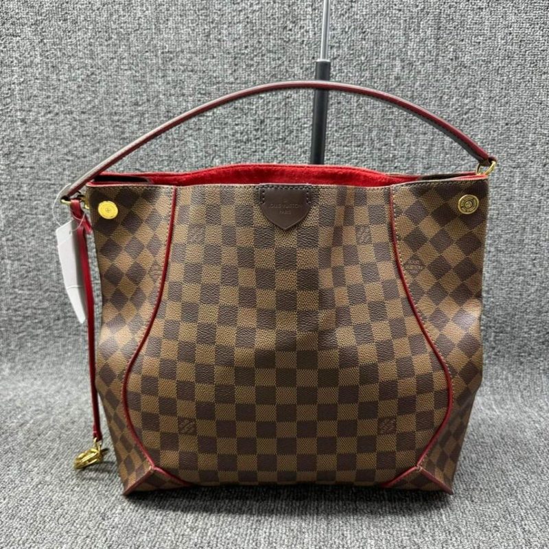Louis Vuitton Caissa Damier EbeneHobo Shoulder Bag