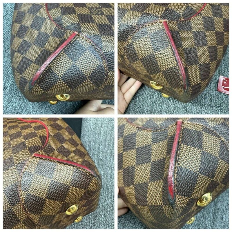Louis Vuitton Caissa Brown Damier Ebene Canvas Shoulder Bag - Image 9