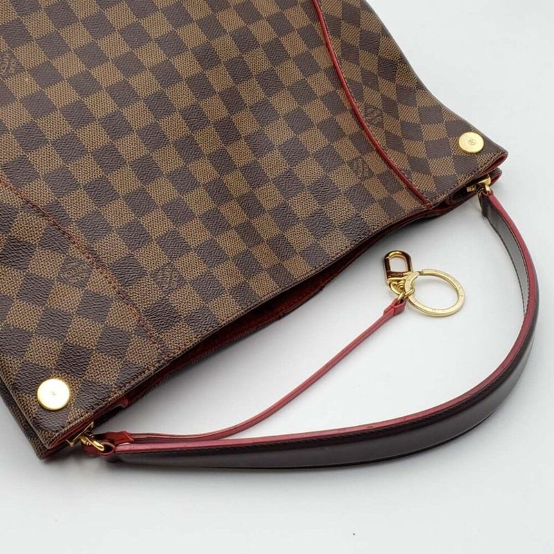 Louis Vuitton Caissa Brown Damier Ebene Canvas Shoulder Bag - Image 6
