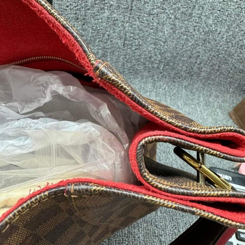 Louis Vuitton Caissa Damier EbeneHobo Shoulder Bag - Image 13