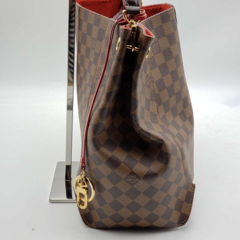 Louis Vuitton Caissa Brown Damier Ebene Canvas Shoulder Bag - Image 3