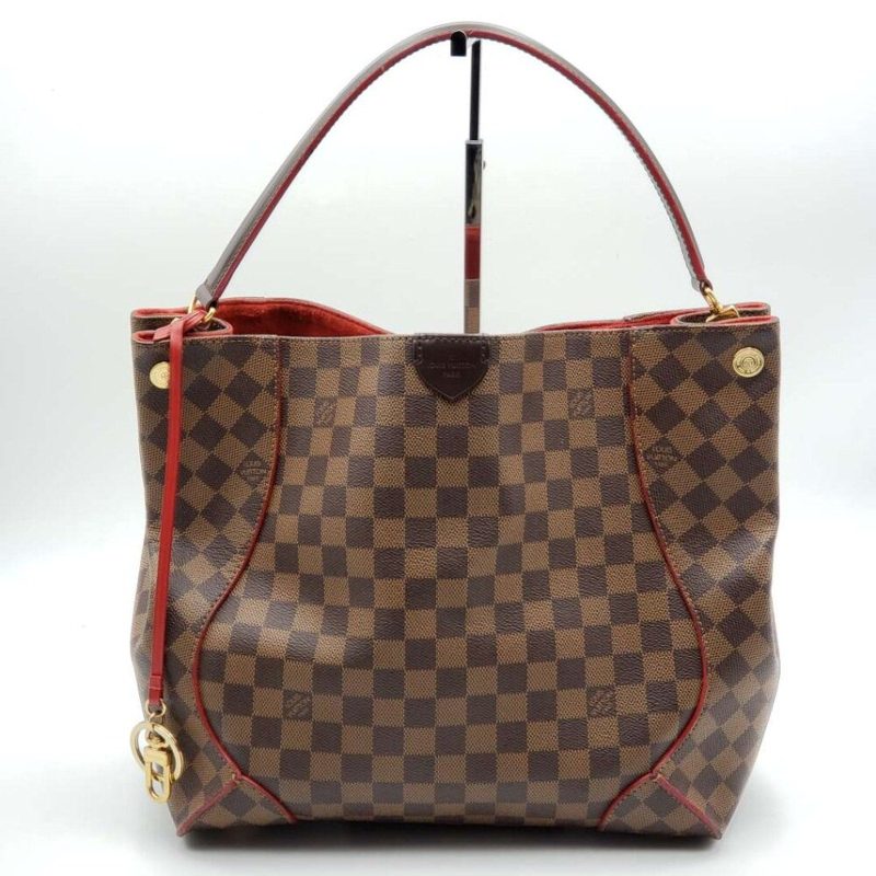 Louis Vuitton Caissa Brown Damier Ebene Canvas Shoulder Bag