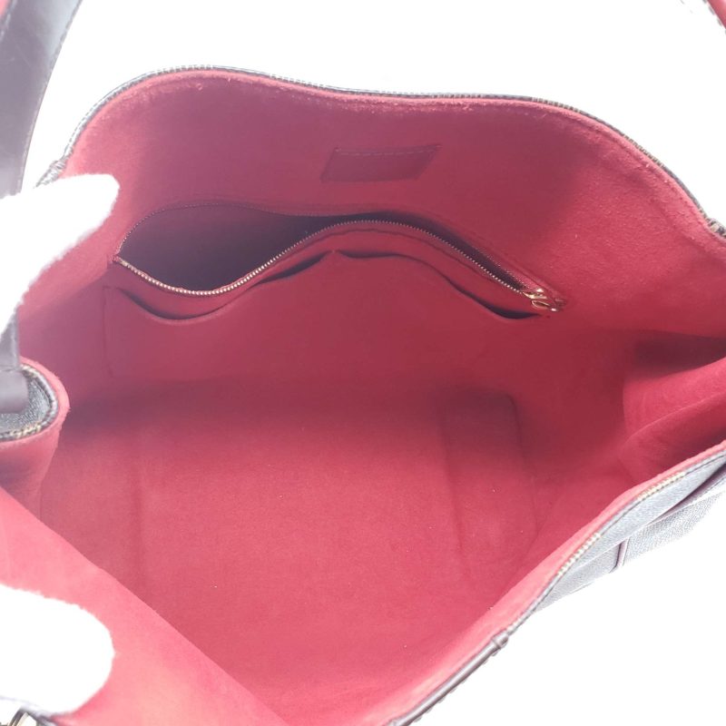 LOUIS VUITTON Caissa Hobo Bag Damier Ebene - Image 13
