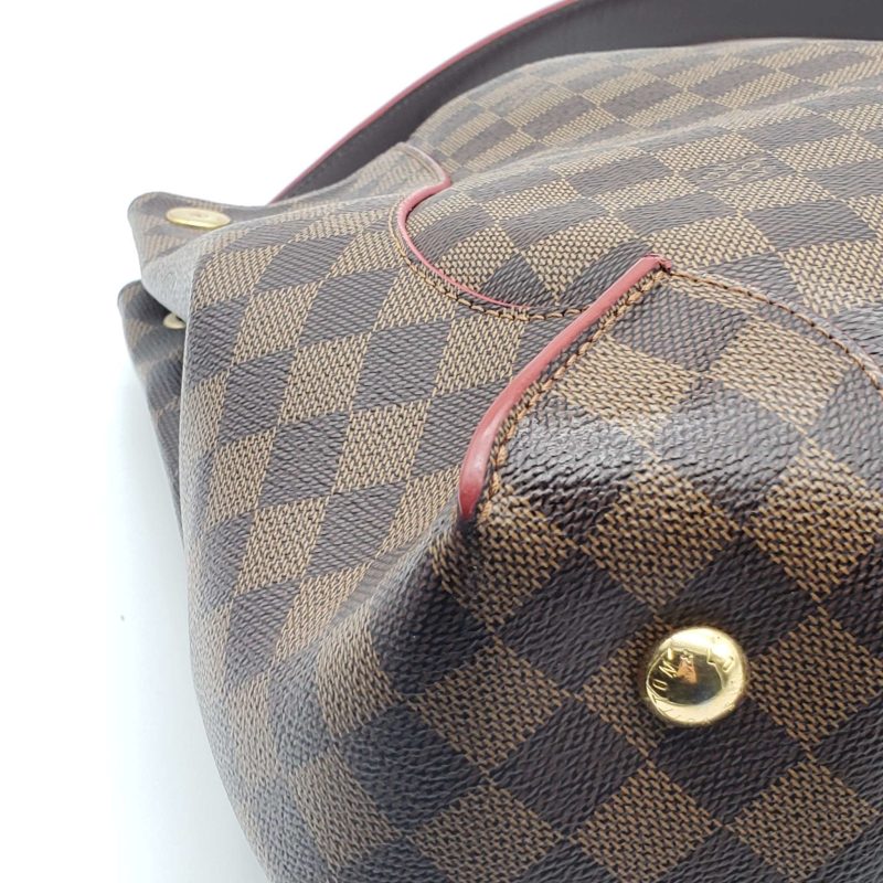 LOUIS VUITTON Caissa Hobo Bag Damier Ebene - Image 11