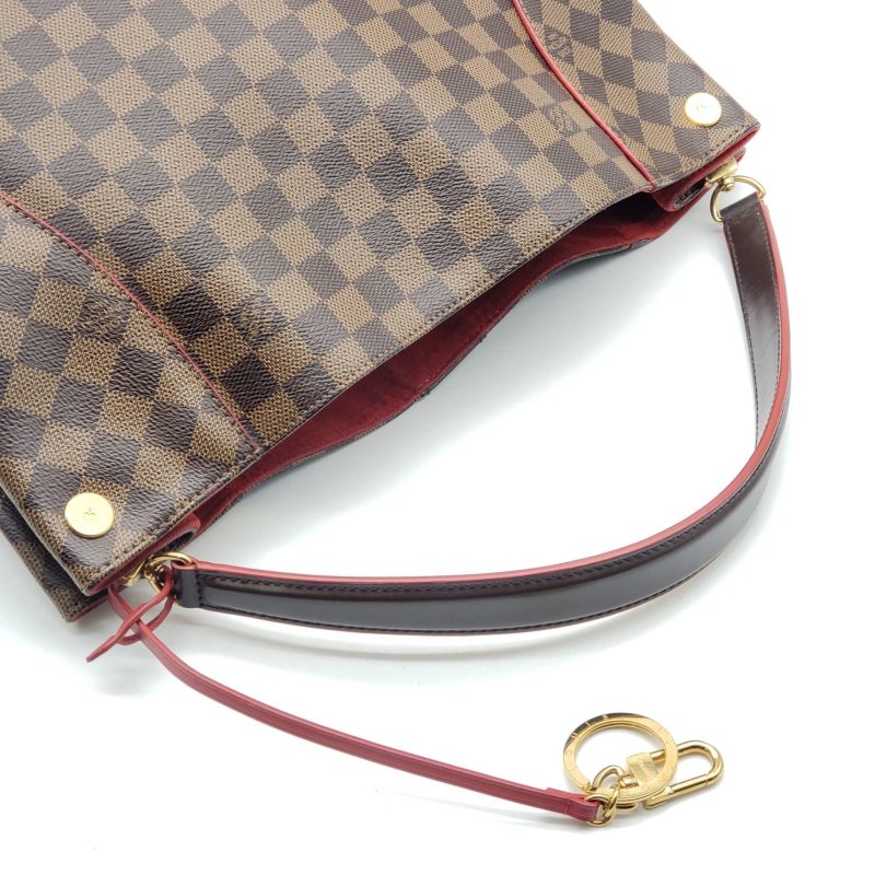 LOUIS VUITTON Caissa Hobo Bag Damier Ebene - Image 6