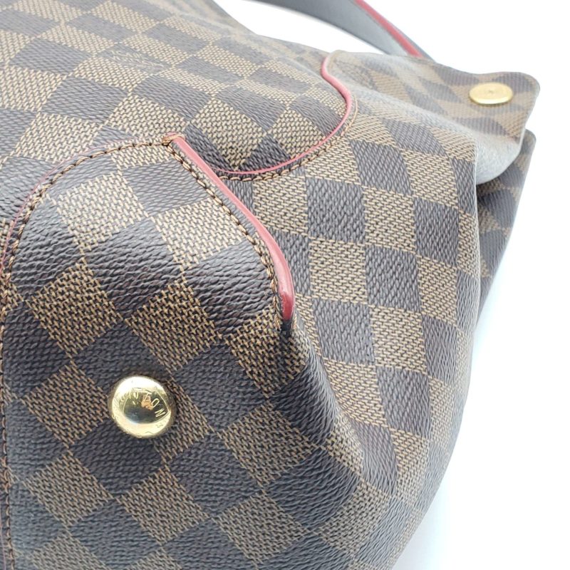 LOUIS VUITTON Caissa Hobo Bag Damier Ebene - Image 8
