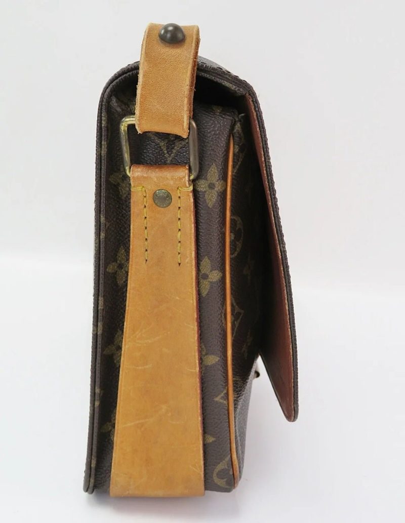 LOUIS VUITTON CARTOUCHIERE GM SHOULDER BAG MONOGRAM M51252 - Image 4