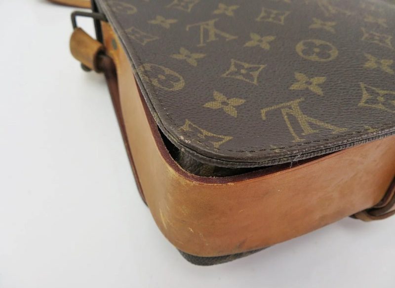 LOUIS VUITTON CARTOUCHIERE GM SHOULDER BAG MONOGRAM M51252 - Image 9