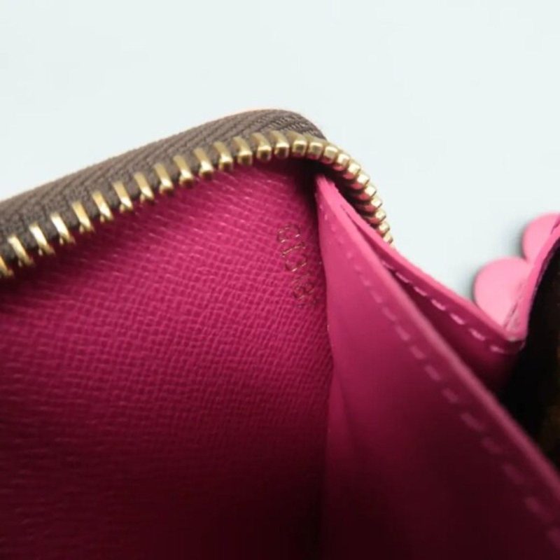 Louis Vuitton Clemence Damier Ebene Wallet - Image 11