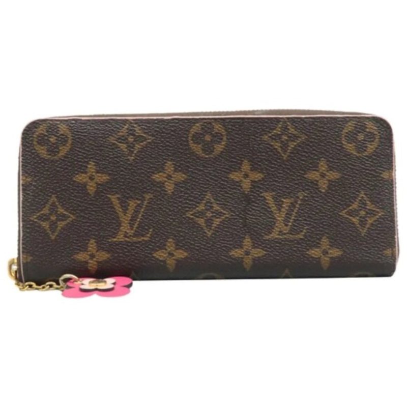 Louis Vuitton Clemence Damier Ebene Wallet