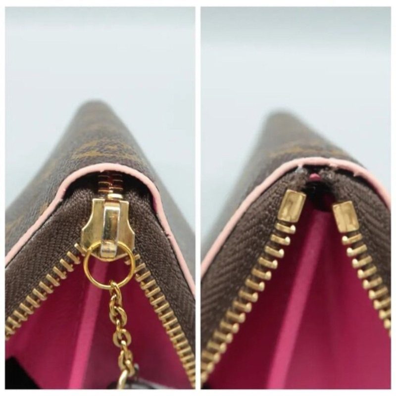 Louis Vuitton Clemence Damier Ebene Wallet - Image 10