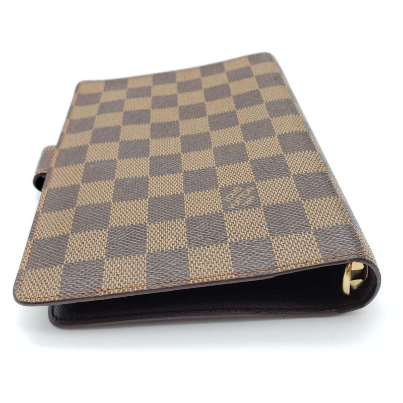 Louis Vuitton Damier Agenda MM Notebook Cover R20240 Small Good - Image 5