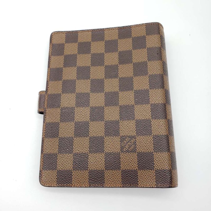 Louis Vuitton Damier Agenda MM Notebook Cover R20240 Small Good - Image 2