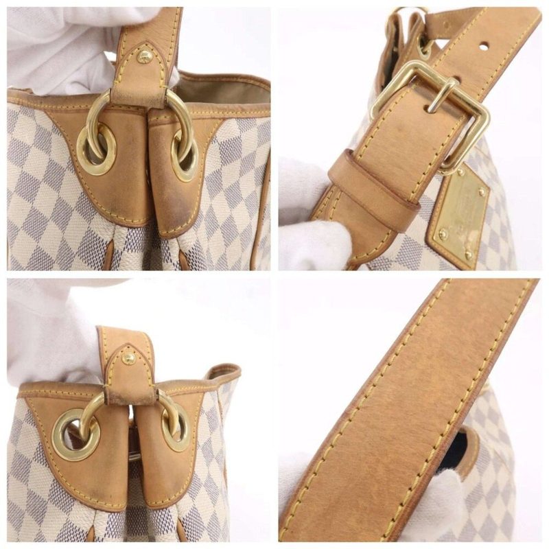 Louis Vuitton Damier Azur Galliera PM Shoulder Bag (SHF-21017) - Image 12