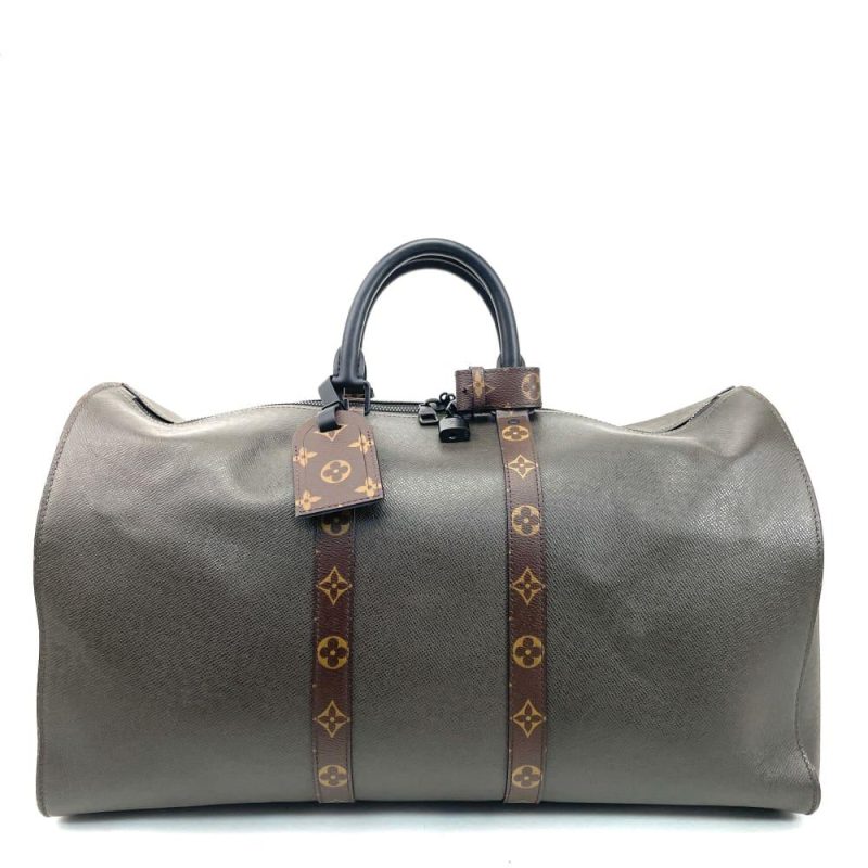 LOUIS VUITTONKeepall 50 Taiga Leather Monogram - Limited Edition