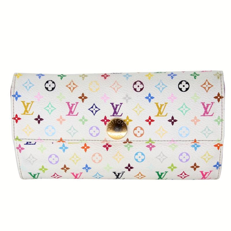Louis Vuitton Sarah Monogram Canvas Takashi Murakami Wallet LV-0308N-0063 - Image 10