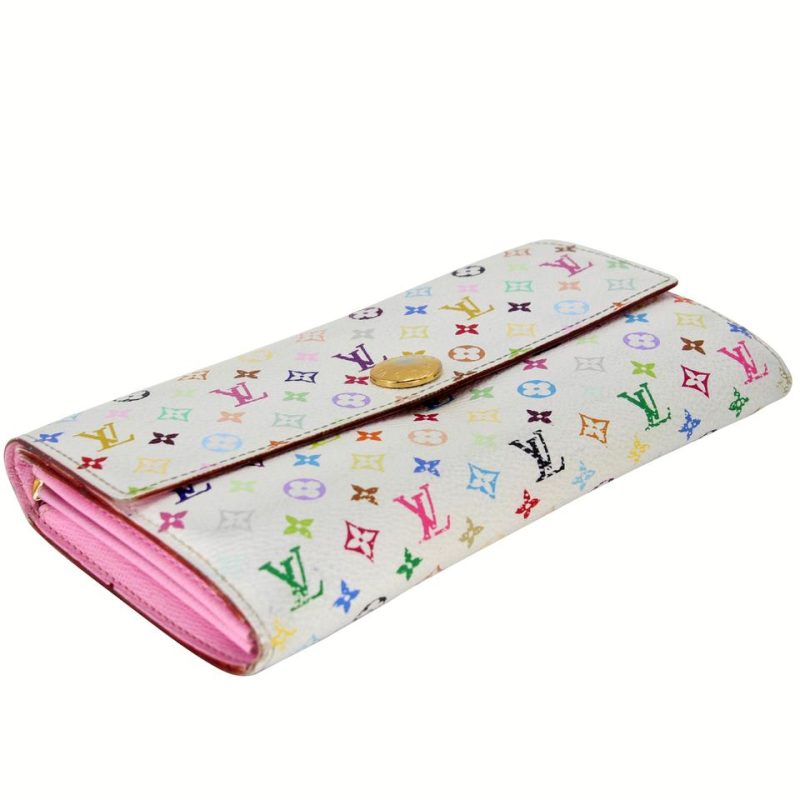 Louis Vuitton Sarah Monogram Canvas Takashi Murakami Wallet LV-0308N-0063 - Image 4