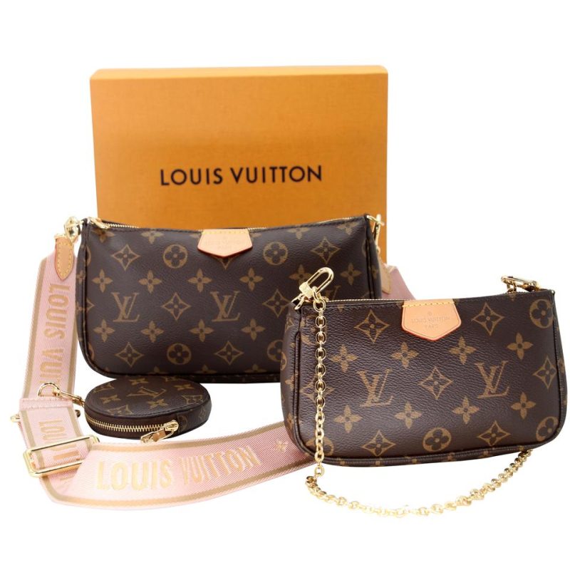 Louis Vuitton Multi Pochette GM Monogram Accessoires Cross Body LV-0921N-0010 - Image 2