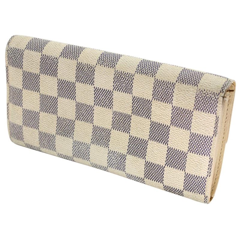 Louis Vuitton Azur Canvas Sarah GM Long Wallet LV-W0107P-0004 - Image 2