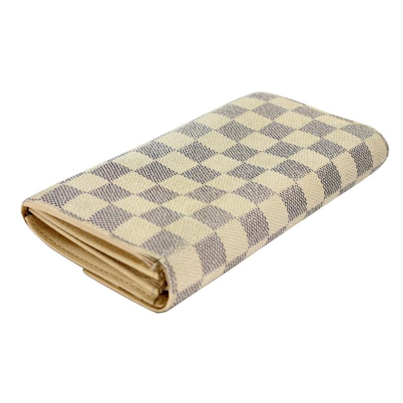 Louis Vuitton Azur Canvas Sarah GM Long Wallet LV-W0107P-0004 - Image 5