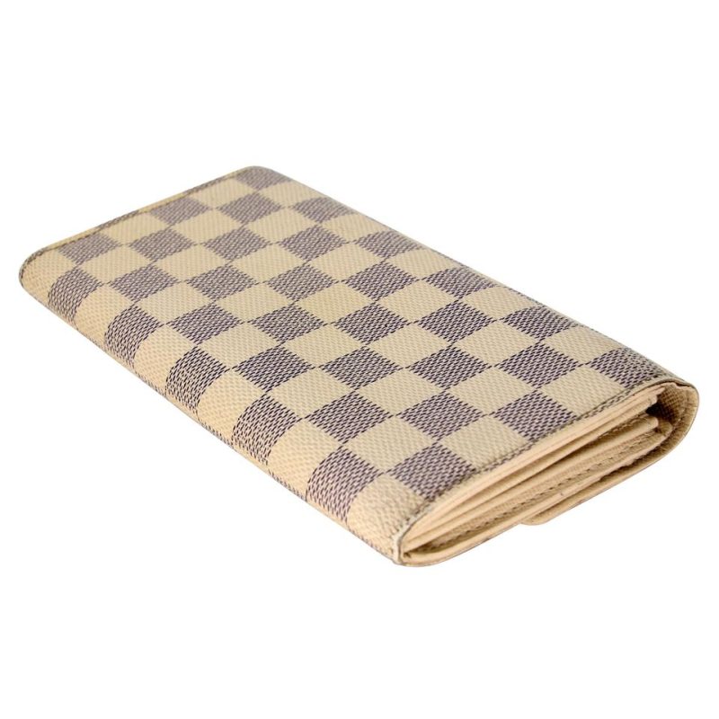 Louis Vuitton Azur Canvas Sarah GM Long Wallet LV-W1110P-A004 - Image 6