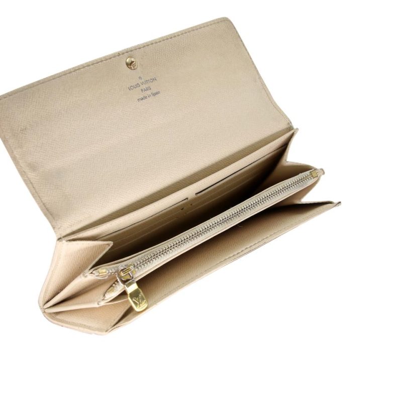 Louis Vuitton Azur Canvas Sarah GM Long Wallet LV-W1110P-A004 - Image 8