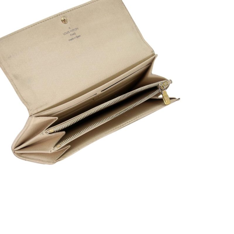 Louis Vuitton Azur Canvas Sarah GM Long Wallet LV-W1110P-A004 - Image 9