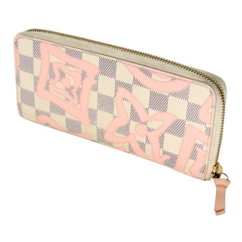 Louis Vuitton Tahiti GM Clemence Leather Round Wallet LV-1104P-0010 - Image 3