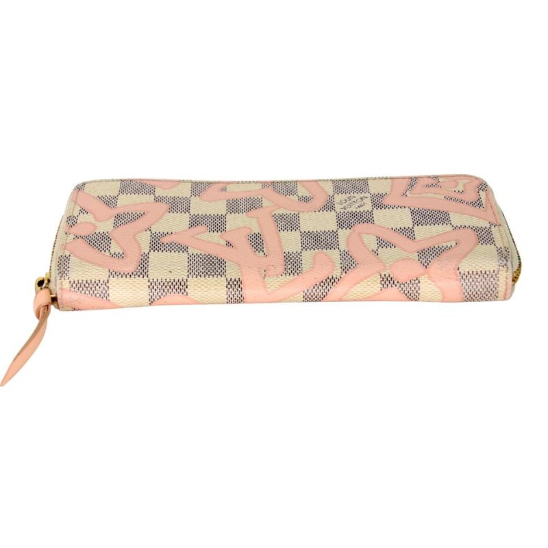 Louis Vuitton Tahiti GM Clemence Leather Round Wallet LV-1104P-0010 - Image 4