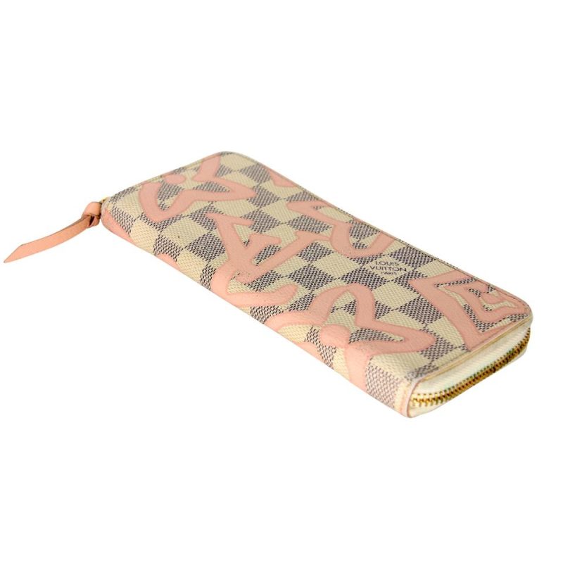 Louis Vuitton Tahiti GM Clemence Leather Round Wallet LV-1104P-0010 - Image 5
