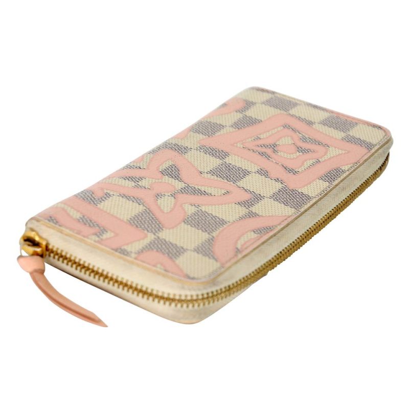 Louis Vuitton Tahiti GM Clemence Leather Round Wallet LV-1104P-0010 - Image 6