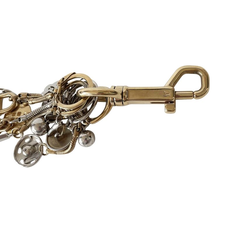 Louis Vuitton Bag Charm Chain Spring Street Gold M00540 - Image 3