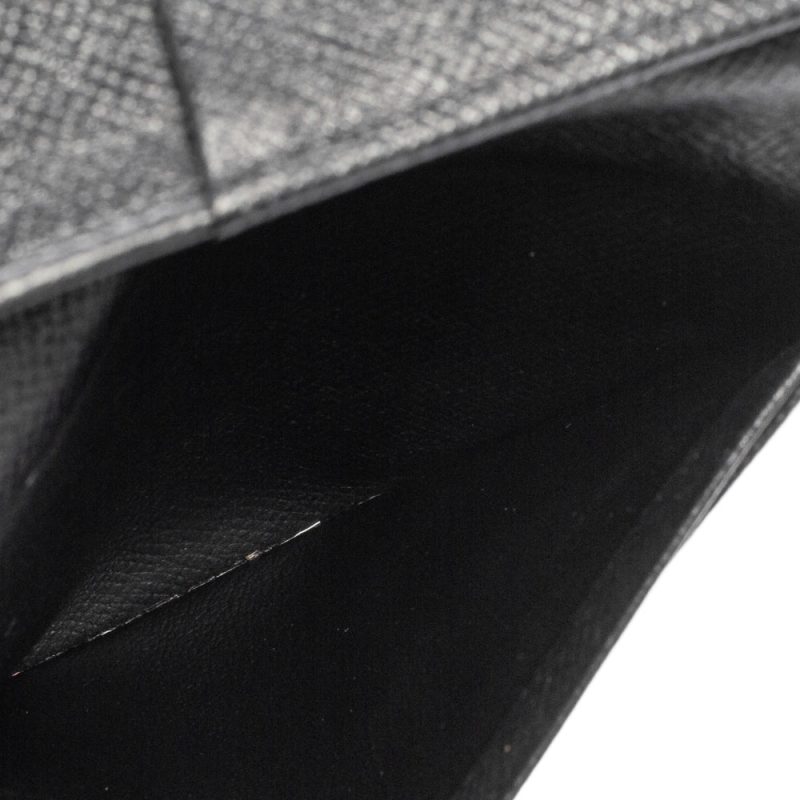 Louis Vuitton Black Taiga Leather Pocket Organizer - Image 3