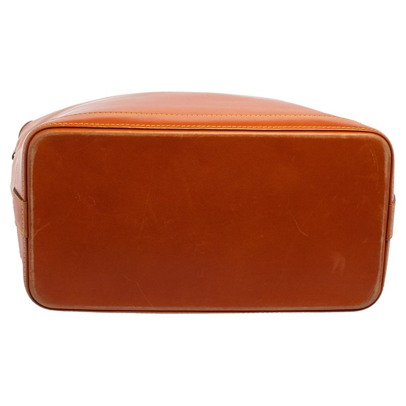 Louis Vuitton Caramel Nomade Leather Vertical Lockit Bag - Image 8