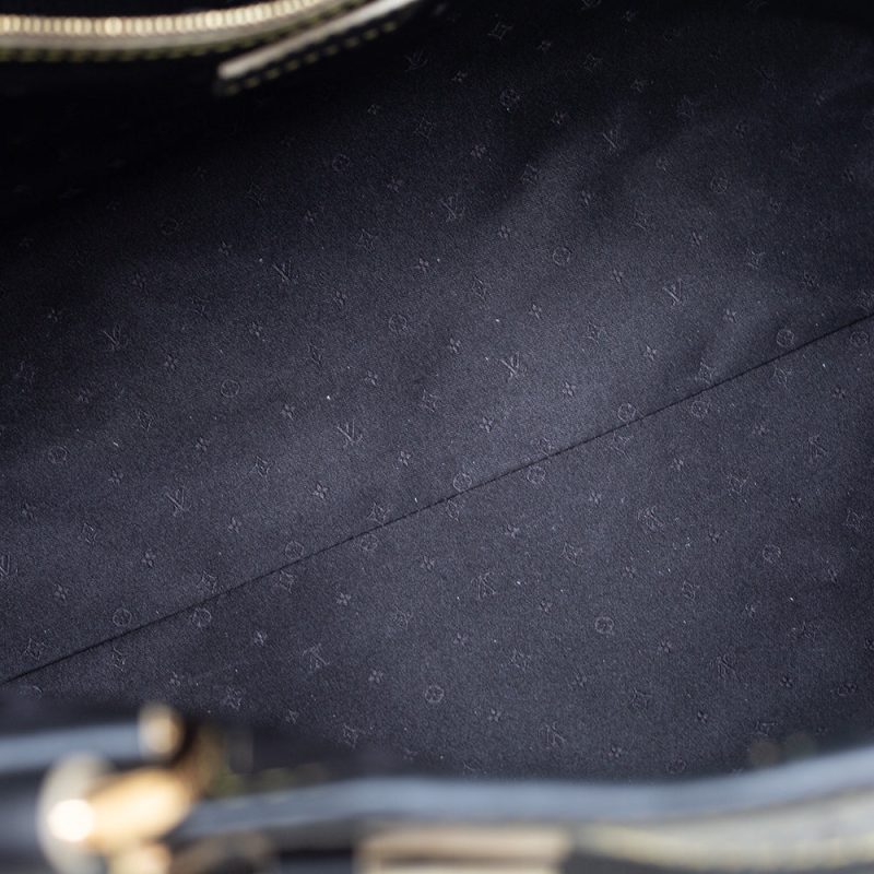 Louis Vuitton Black Suhali Leather Le Majestueux Tote - Image 7